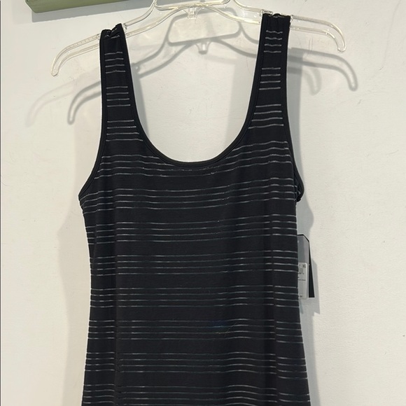 Guess Jet Black contrast stripe tank  Mini Dress women’s medium new w tag - Picture 3 of 9